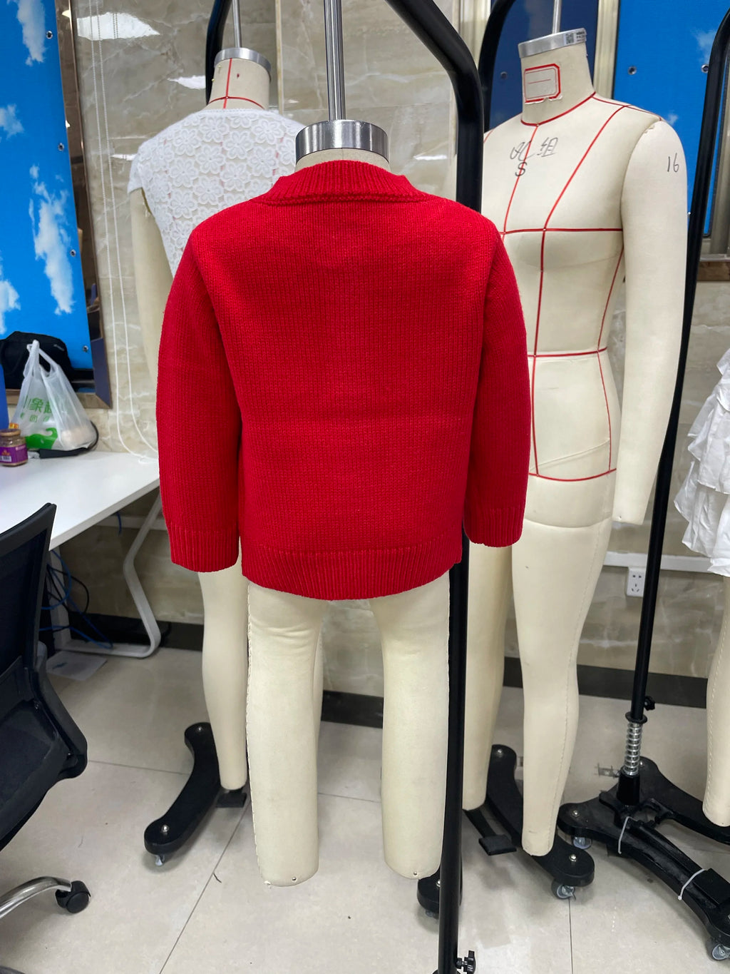 0-36months Unisex Baby Christmas Cardigan Long Sleeve Button Closure Santa Claus Tree Warm Winter Girls Boys Xmas Sweater