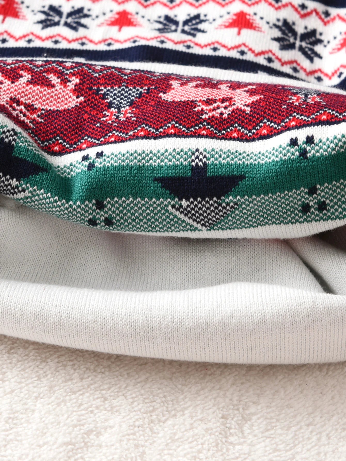 Boys and girls Christmas hats, snowflake reindeer sweaters, pullovers suitable for parties, leisure, spring, autumn, winter